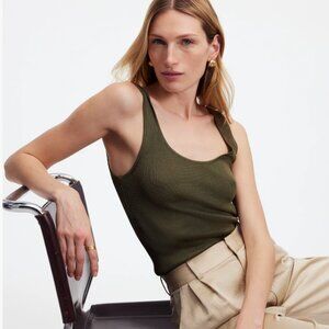 NWOT Madewell Scoopneck Sweater Tank